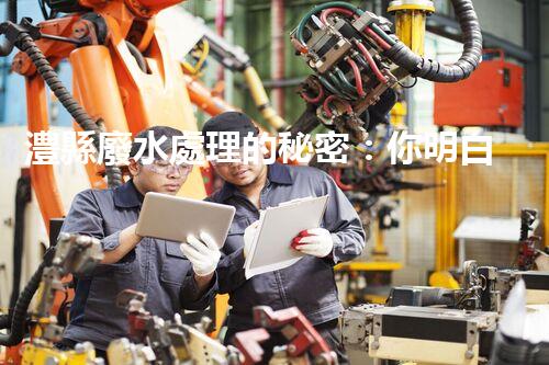澧縣廢水處理的秘密：你明白嗎？